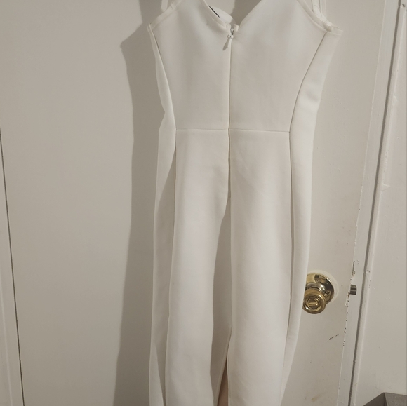 Fashion Nova Melanie Ruched Bandage Midi Dress - Picture 5 of 5